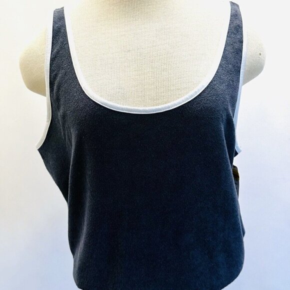 SO Tops - NWT SO GOODS FOR LIFE Juniors Sleeveless Pullover Cropped Gray Tank Top Size XL